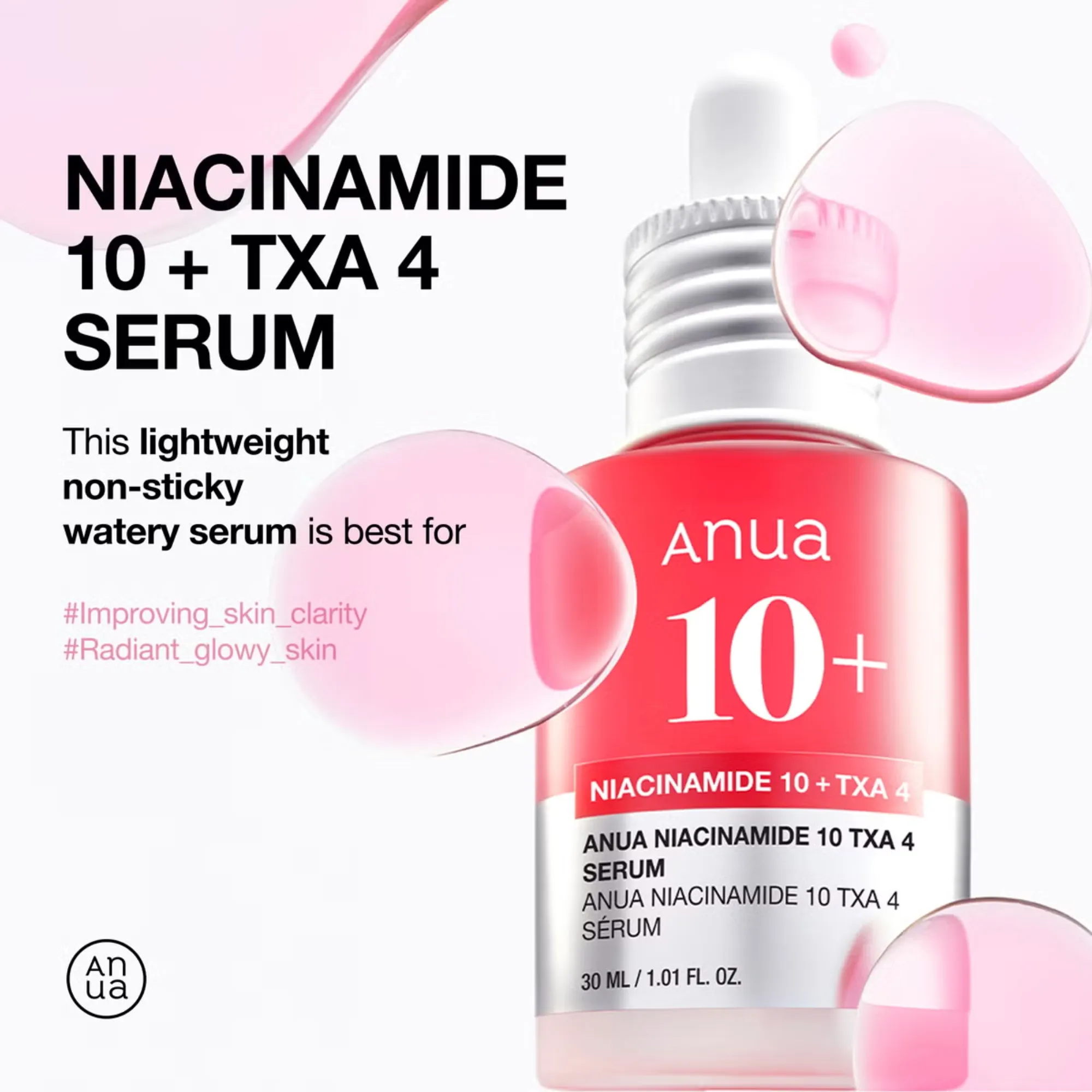 Anua - Niacinamide 10% TXA 4% Serum 30ml - Image 3