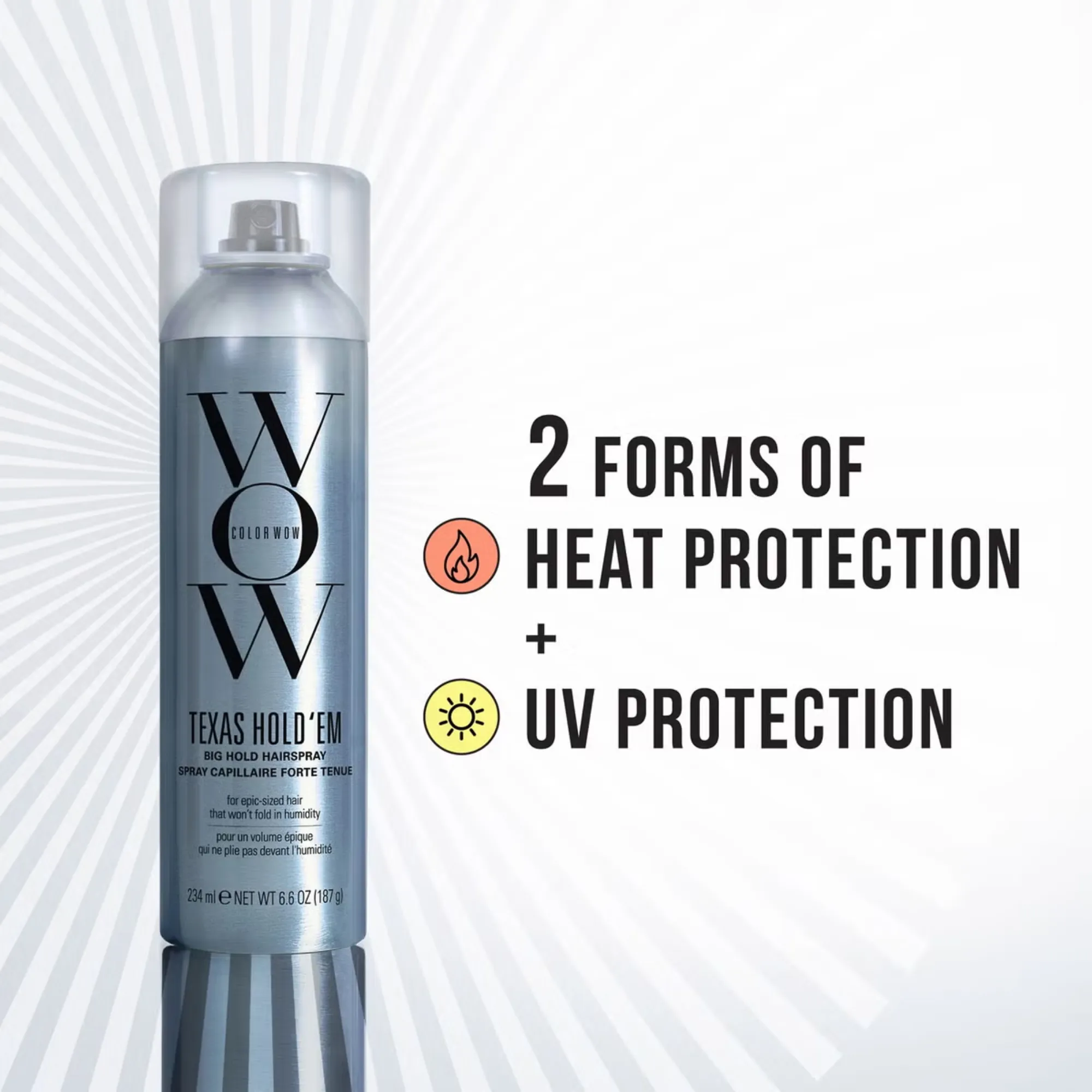 Color Wow - Texas Hold Em Big Hold Hairspray - 234ml - Image 2