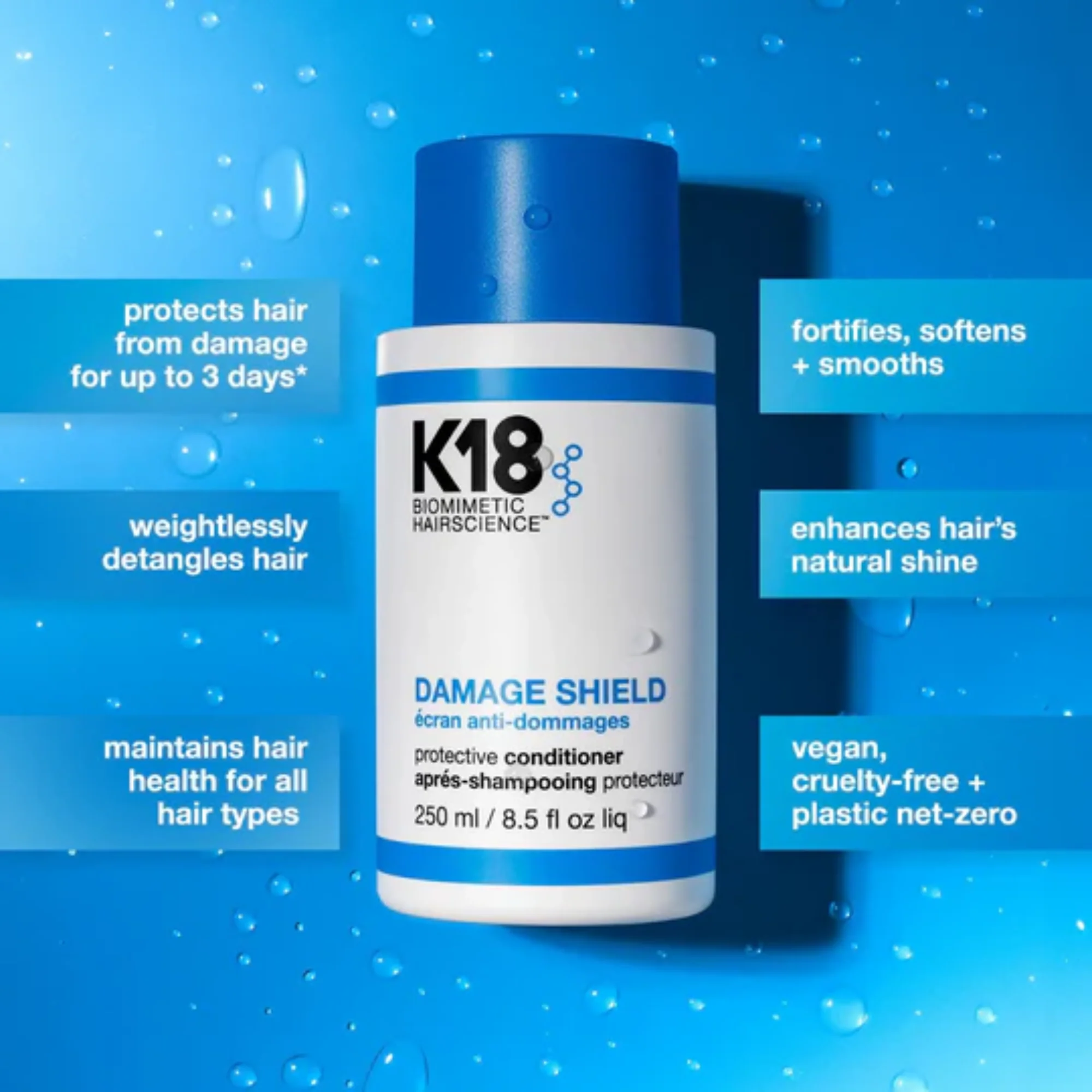 K18 - Damage Shield Protective Conditioner - 250ml - Image 2