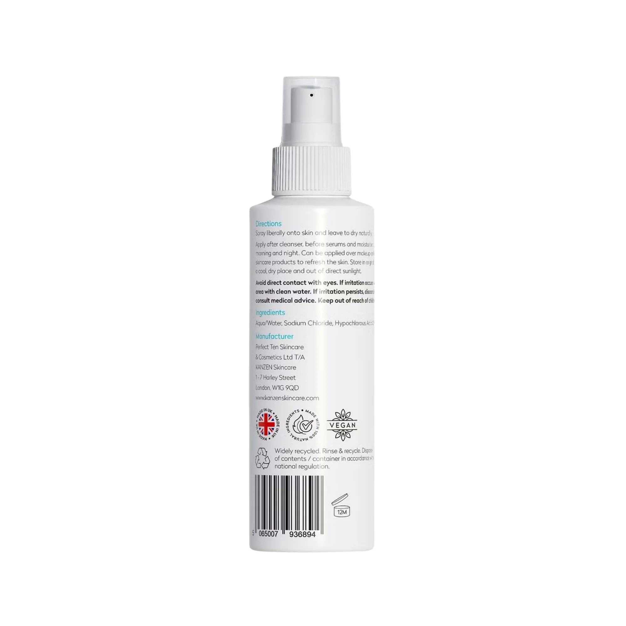 Kanzen - Hypochlorous Cleansing Spray - Image 6
