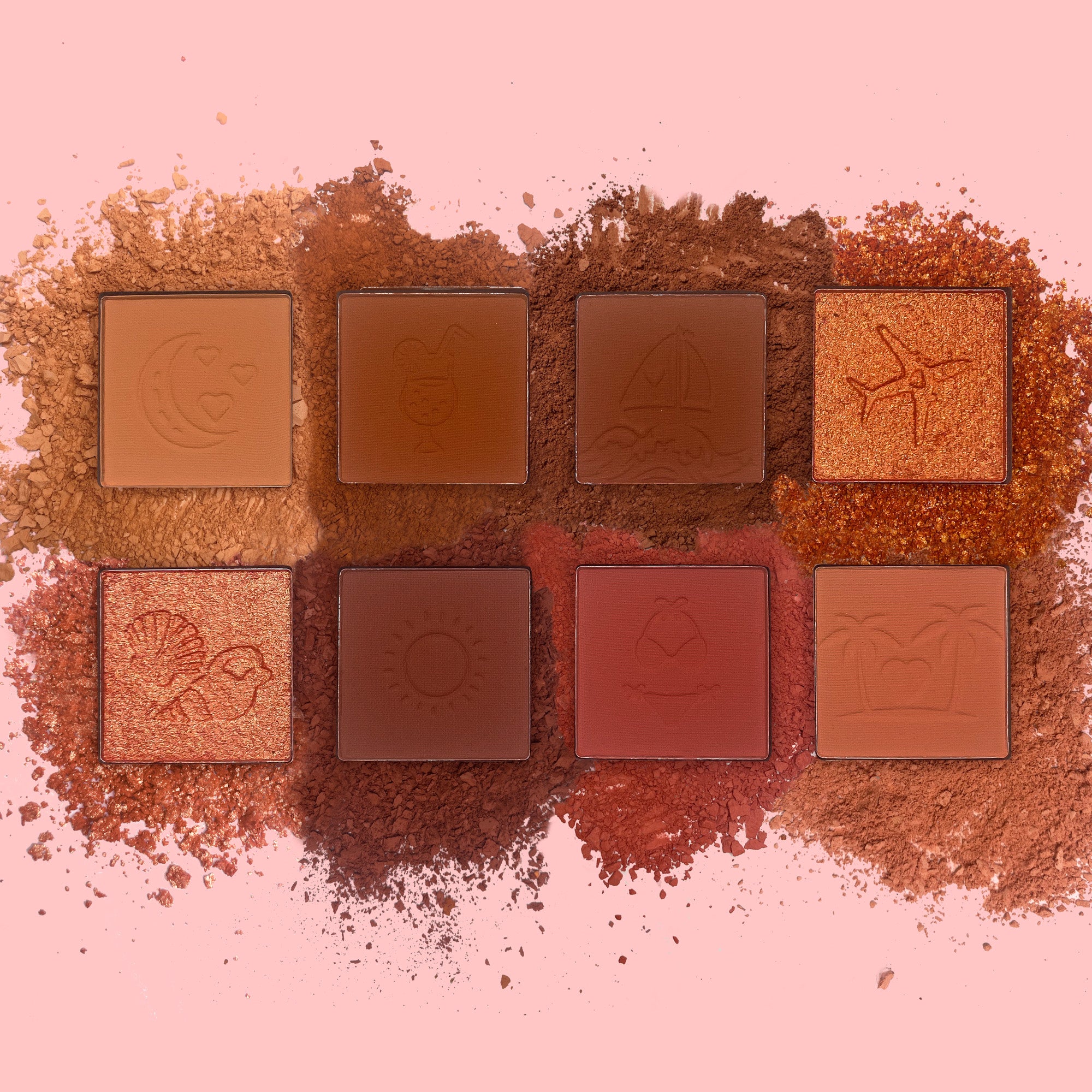 P.Louise - Love Tapes Eyeshadow Palette - Baecation - Image 3