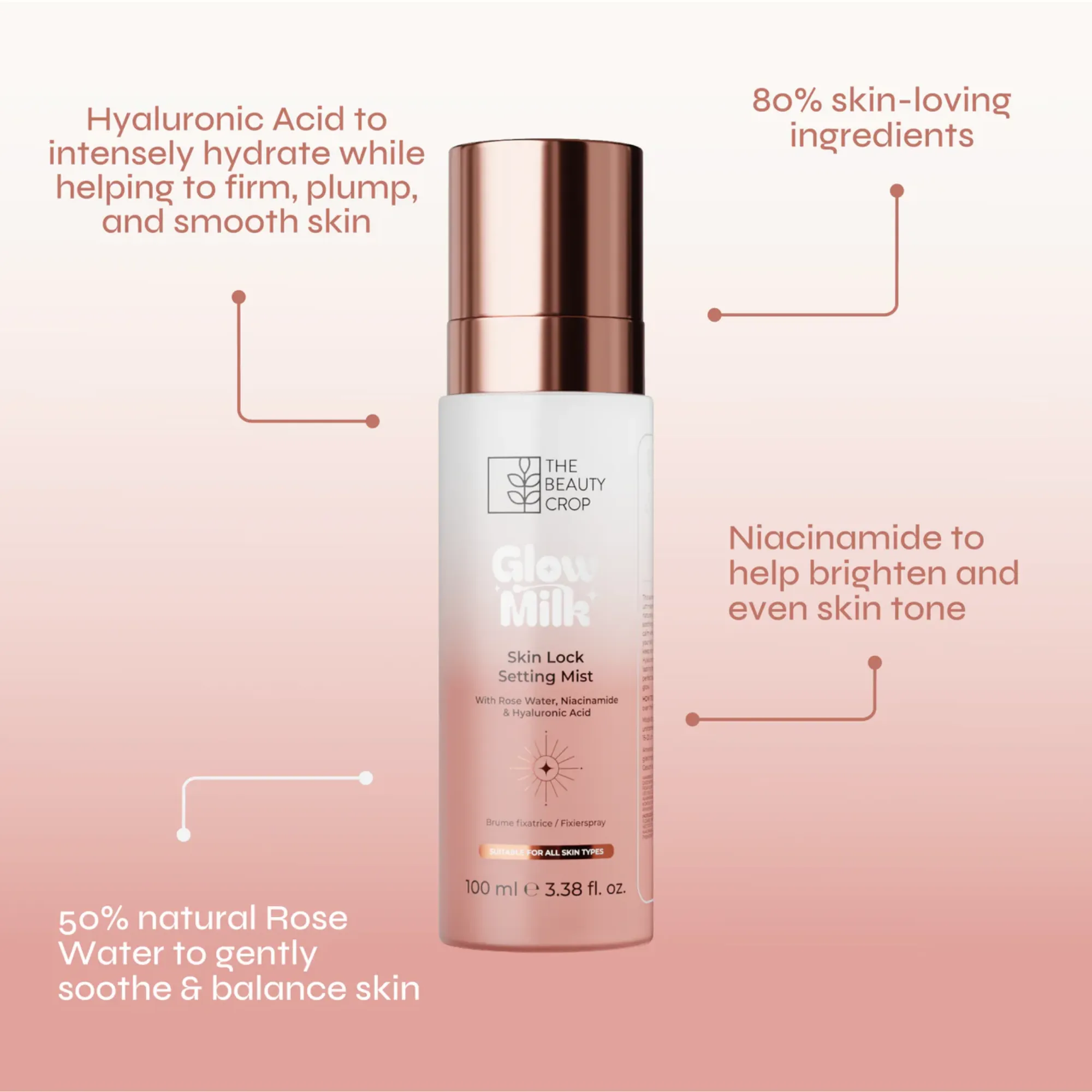 The Beauty Crop - Glow Milk Prime & Set Duo - Image 4