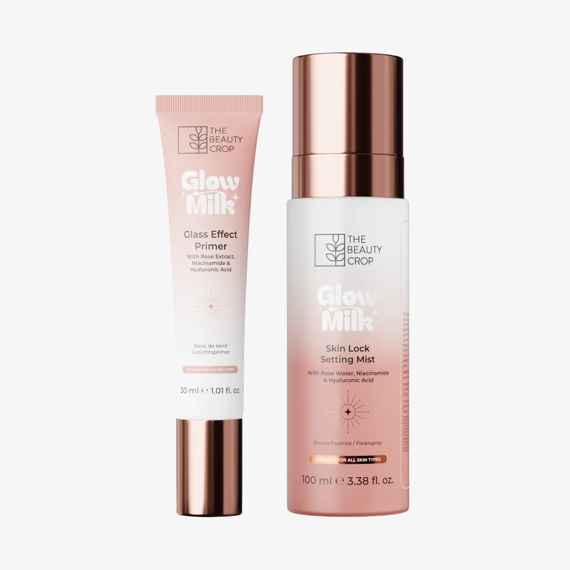 The Beauty Crop - Glow Milk Prime & Set Duo - Image 5