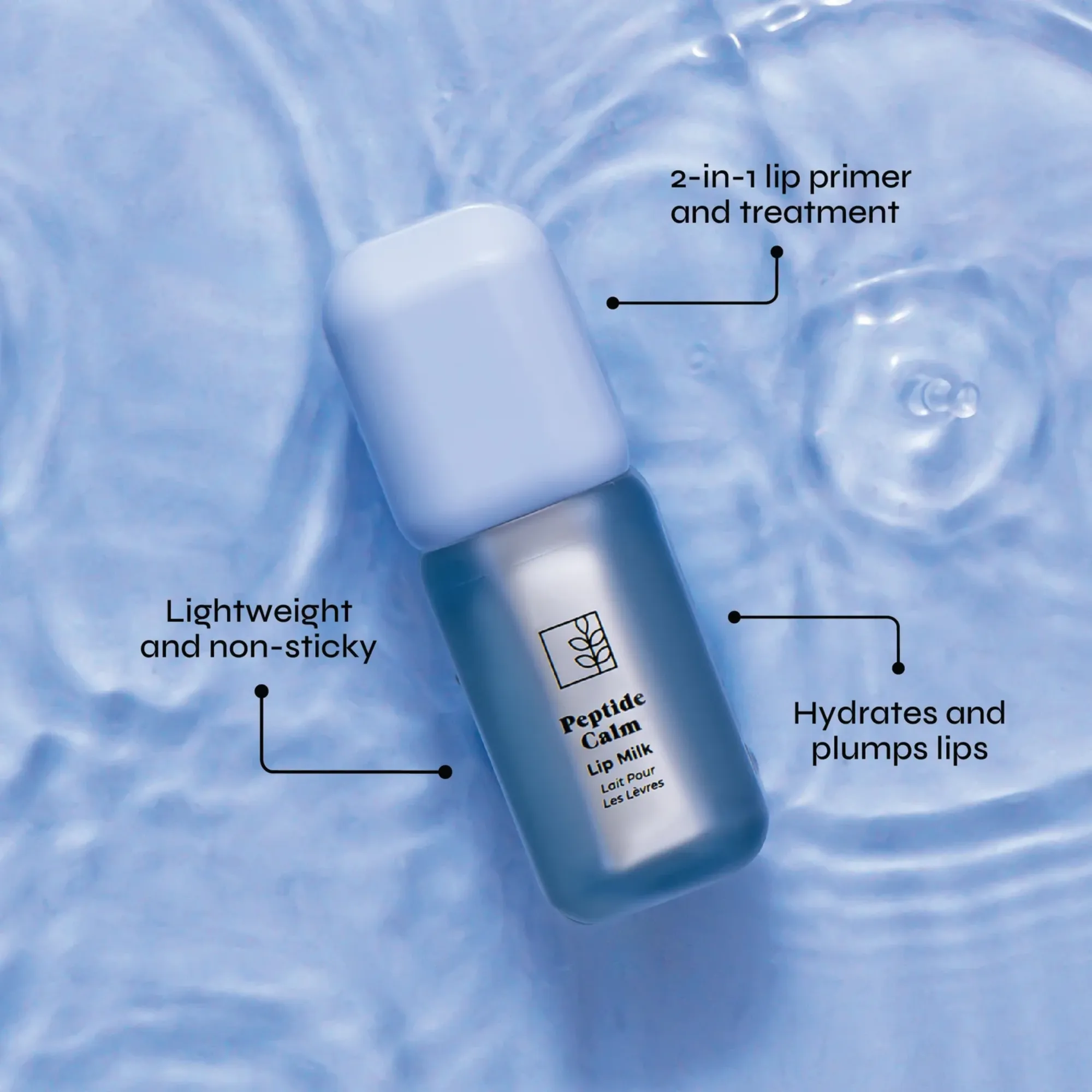 The Beauty Crop - Peptide Calm Lip Milk Hydrating Treatment - Image 4